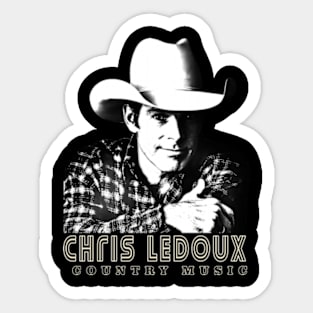 Chris LeDoux 17 - Country Music - 24 Sticker